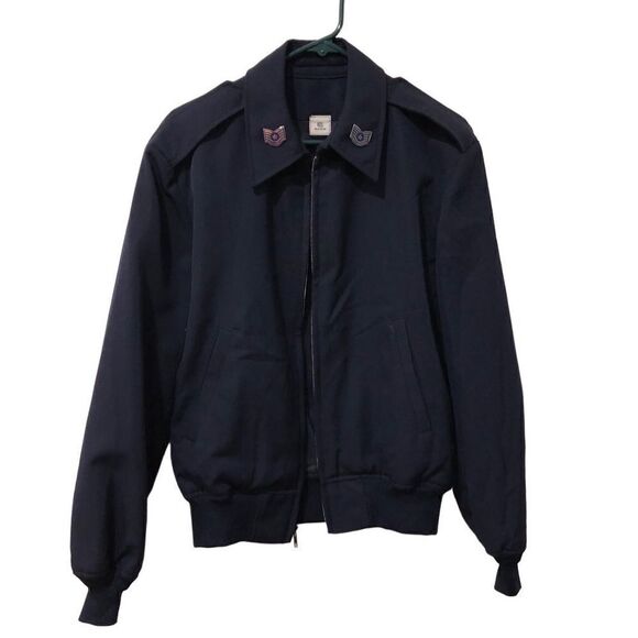 VNT Military Bomber Jacket—Metal Pins and Shoulder straps—Unisex lightweight 🔥 - Picture 4 of 14